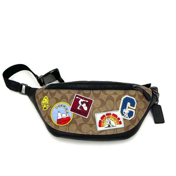 coach snoopy belt bag
